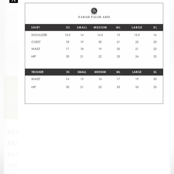 NWT Farah Talib Aziz pearl pants Size Small - Picture 9 of 9